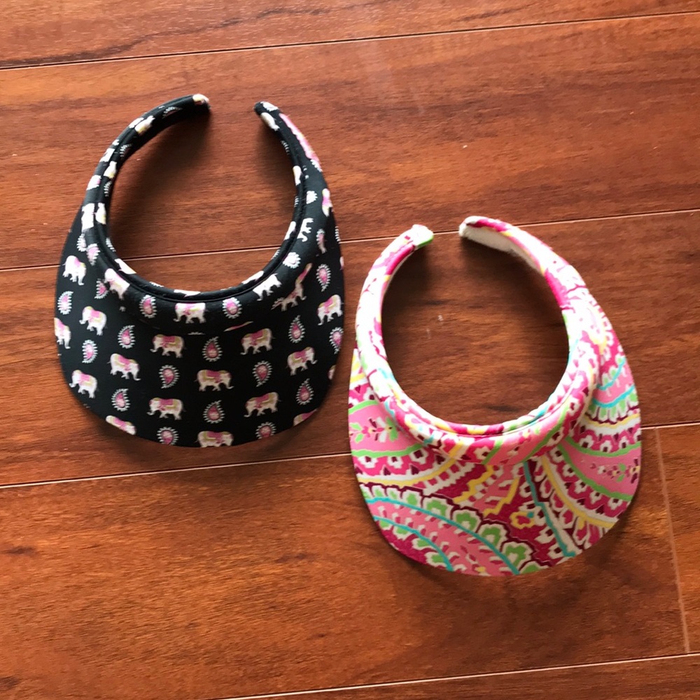 Lot of two Vera Bradley Visors.